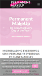 Mobile Screenshot of permanentmakeupcornwall.com